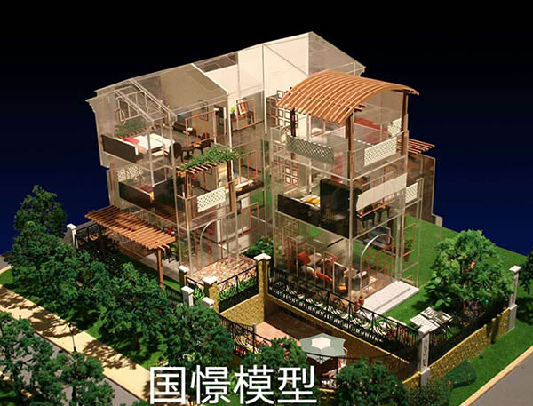 桐城市建筑模型