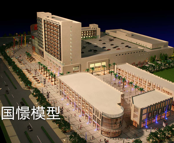 桐城市建筑模型