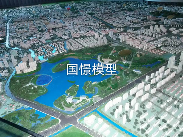 桐城市建筑模型