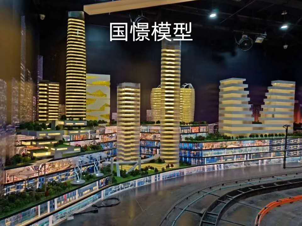 桐城市建筑模型