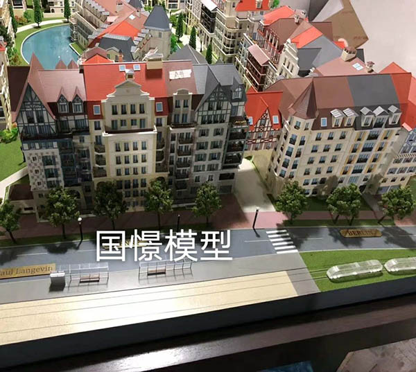 桐城市建筑模型